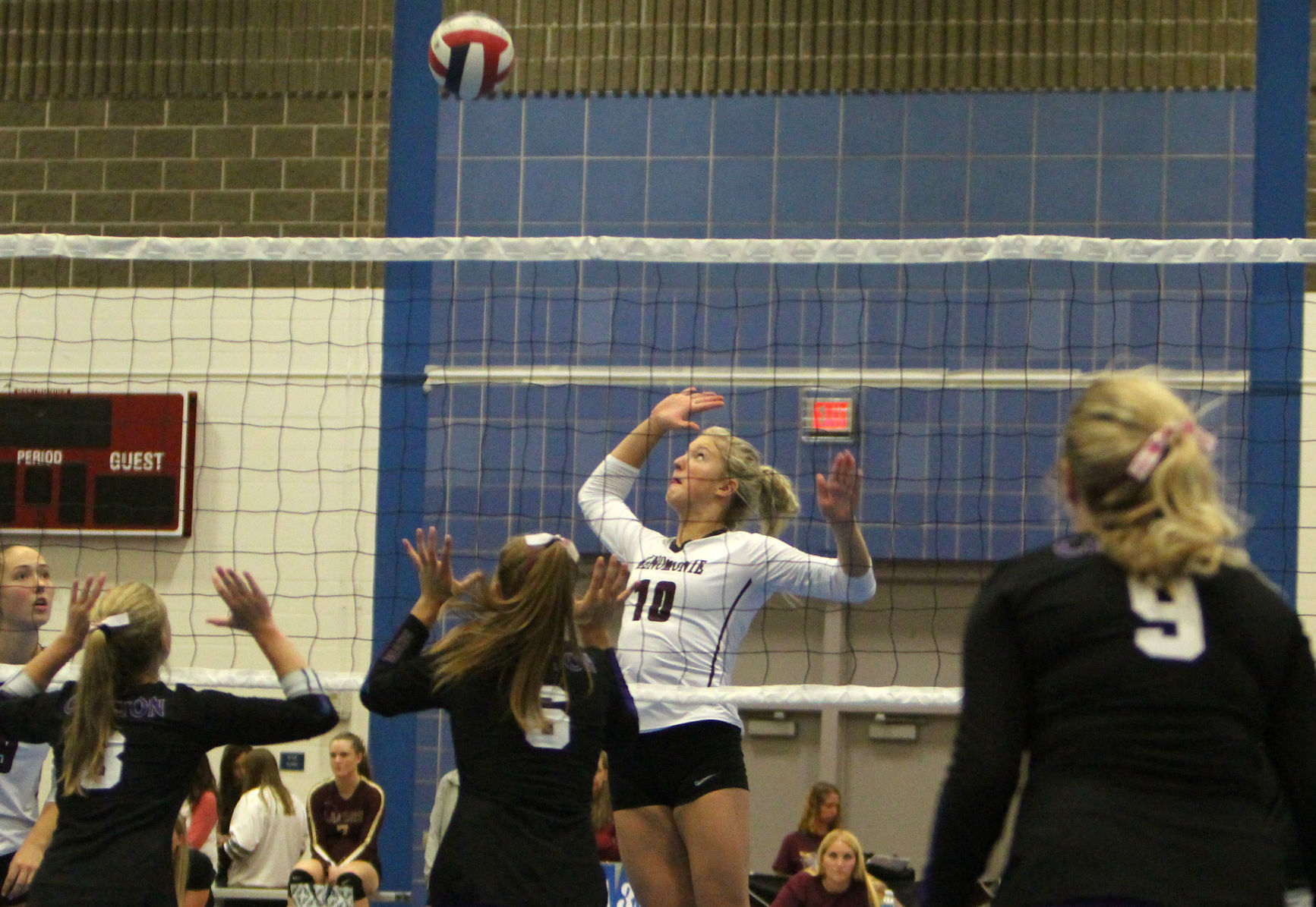 Prep volleyball sprawl at UW-Stout 8-31-19